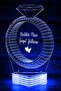 مصباح LED ثلاثي الأبعاد على شكل حلقة