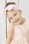 Girl's Handmade Soft Bow Cotton Double Layer Combed Cotton 5-in-1 Bandana Hair Band Set - 6