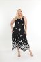 Women's Strappy Summer Combed Cotton Viscose Dress - 3