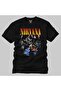 Men's Black Nirvana Mtv Unplugged Album Art T-Shirt