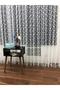 ستارة تول بنمط النجوم 600x260 طية عادية 1/2.5
