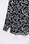 Mixed Pattern Buttoned Crinkle Set - 5