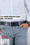 Special Boxed |   100% Genuine Buffalo Leather |   Navy Blue Men's Jeans Belt |   Gift Dowry Belt - 3