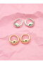 VIP Silver Steel Hoop Earrings - Water and Sea resistant - 3