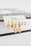 Women's Vip Series Zircon Stone Mixed Figured 6-Piece Earring Set - 2