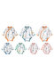 Baby Long Sleeve Body & Bodysuit Sailboat Orange 24-36 Months - 5