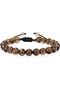 Smoky Quartz Natural Stone Bracelet 8 mm AA QUALITY KNITTED - 2