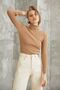 Fisherman's Sweater-Caramel - 2