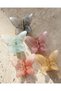 Colored Transparent Butterfly Latch Buckle - 4