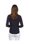 navy blue cotton satin stylish elite shirt - 2