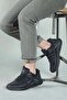 25932 Black Anatomical Sole Orthopedic Walking & Running Shoes