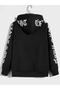 Zippered Sweatshirt Manfinity EMRG Men Letter Graphic Raglan Sleeve