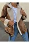 LEATHER SUEDE COAT WITH PLUSH INSIDE - 3