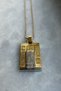 316L REAL STEEL GOLD YELLOW ZODIAC HOROSCOPE NECKLACE WOMEN MEN'S TABLET MEDALION NECKLACE UNTARKEN - 5