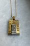 316L REAL STEEL GOLD YELLOW ZODIAC HOROSCOPE NECKLACE WOMEN MEN'S TABLET MEDALION NECKLACE UNTARKEN - 5