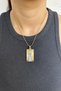 316L REAL STEEL GOLD YELLOW ZODIAC HOROSCOPE NECKLACE WOMEN MEN'S TABLET MEDALION NECKLACE UNTARKEN - 2