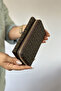 Large Size Horizontal Model Zippered and Covered Women's Wallet Suitable for Daily Use 01 brown - 3