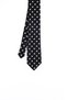 Black Patterned Classic Micro Tie - 2