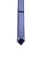 Blue Patterned Micro Casual Tie - 2