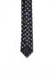 Black Patterned Classic Micro Tie - 3