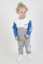 Baby Boy & Child Two Thread Fabric Medium Thickness Knitted Basic Bottom Top Tracksuit Set