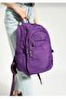 LARGE SIZE SCHOOL BAG PURPLE UNISEX RAINPROOF - 4