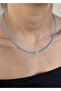 Women's Heart Eye Figured Bead Necklace