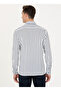 BASE. Polo Assn. Slim Fit Button Collar Navy Blue Men's Shirt SEBASTIAN023K - 5