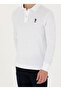 U.S. Polo Assn. Polo Neck White Men's Sweatshirt Tp01Sk023 - 6