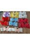 Butterfly and Pearl Ribbon Design Rubber Buckle Pair - 5