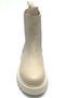 Genuine Leather Zippered Women's Boots Beige D23KB-1170 - 3