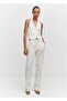 Striped pleated pants - 2