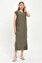 SLIPPING BICYCLE COLLAR DRESS (B23-0075 02) - 2