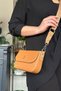 Tan Color Stylish Women's Shoulder Bag with 5 Compartments Suitable for Daily Use 23Cm-14Cm 4090-Gd -Gzd- - 3