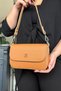 Tan Color Stylish Women's Shoulder Bag with 5 Compartments Suitable for Daily Use 23Cm-14Cm 4090-Gd -Gzd-