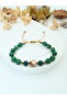 Certified Agate, Jasper and Hematite Natural Stone Women's Bracelet - 2