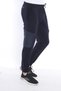 Men's Navy Blue Cargo Pocket 2 Thread Sweatpants - 4