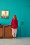 Bottom-Top Fleece Hooded Embroidered Pajama Set - 5