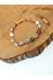 Certified Botswana Agate and Bronze Hematite Natural Stone Women's Bracelet - 3