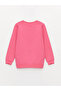 Crew Neck Printed Long Sleeve Girl's Pajama Set - 3