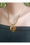 steel stylish and stylish pendant heart detailed italian chain necklace - 3
