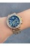 Roman Numeral Zircon Stone Detailed Women's Wristwatch