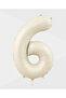 Cream Number Balloon Foil Heart Brown Shades Welcome Set - 5