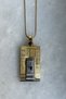 316L REAL STEEL GOLD YELLOW ZODIAC HOROSCOPE NECKLACE WOMEN MEN'S TABLET MEDALION NECKLACE UNTARKEN - 4