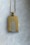 316L REAL STEEL GOLD YELLOW ZODIAC HOROSCOPE NECKLACE WOMEN MEN'S TABLET MEDALION NECKLACE UNTARKEN - 6