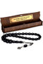 Men's Gift Capsule Cut and Pressed Amber Rosary - 3