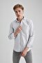 Regular Fit Oxford Long Sleeve Shirt A4639ax23au - 3