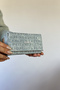 Large Size Horizontal Model Zippered and Covered Women's Wallet Suitable for Daily Use 01 denim blue - 7