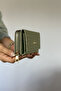 Large Size Horizontal Model Zippered and Covered Women's Wallet Suitable for Daily Use 01 green - 3