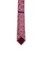 Blue Patterned Micro Casual Tie - 2